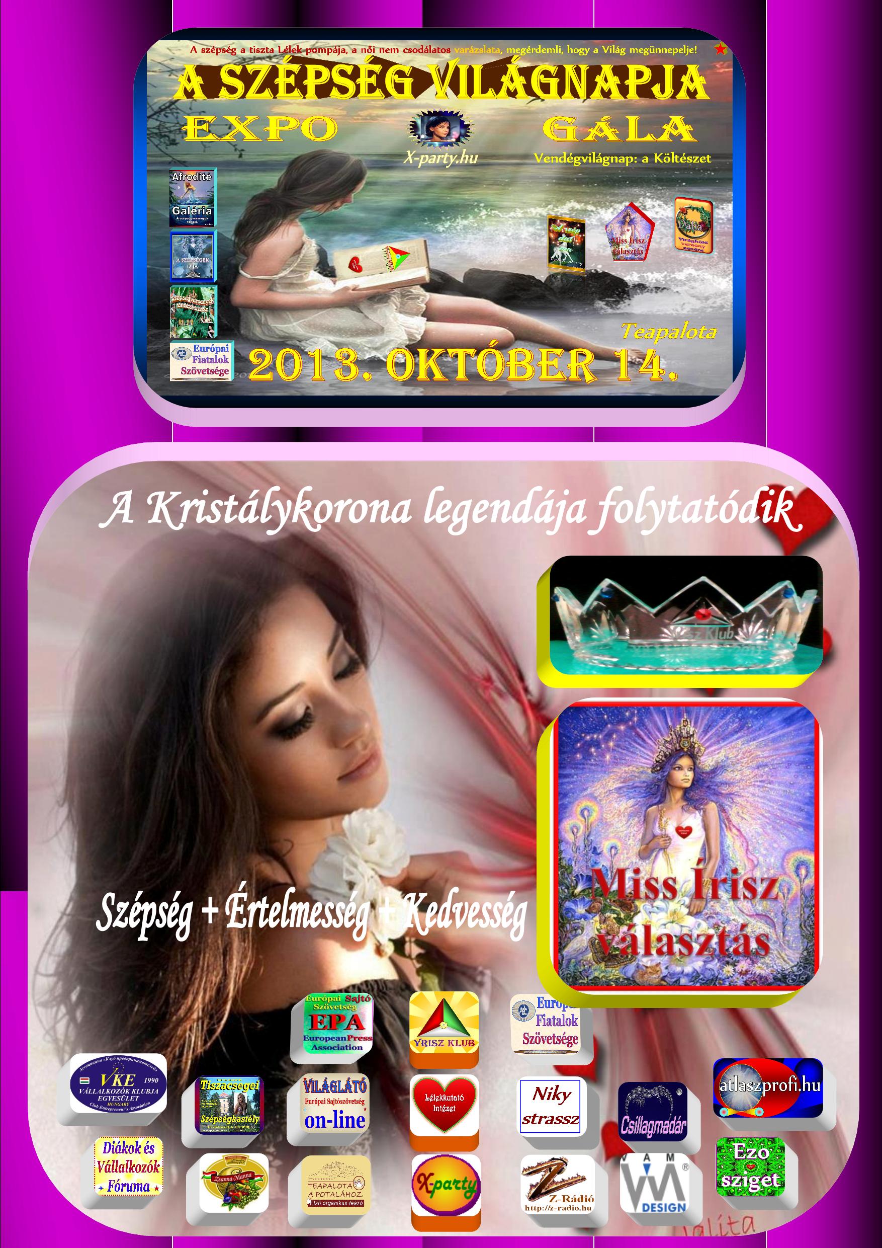 Miss Írisz választás - 2. elődöntő - Emese főpanője címért - 2013-07-05