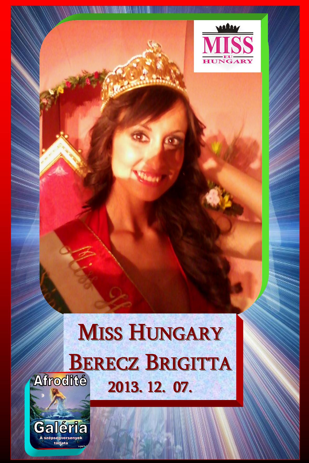 Miss Hungary 2013. - Berecz Brigitta