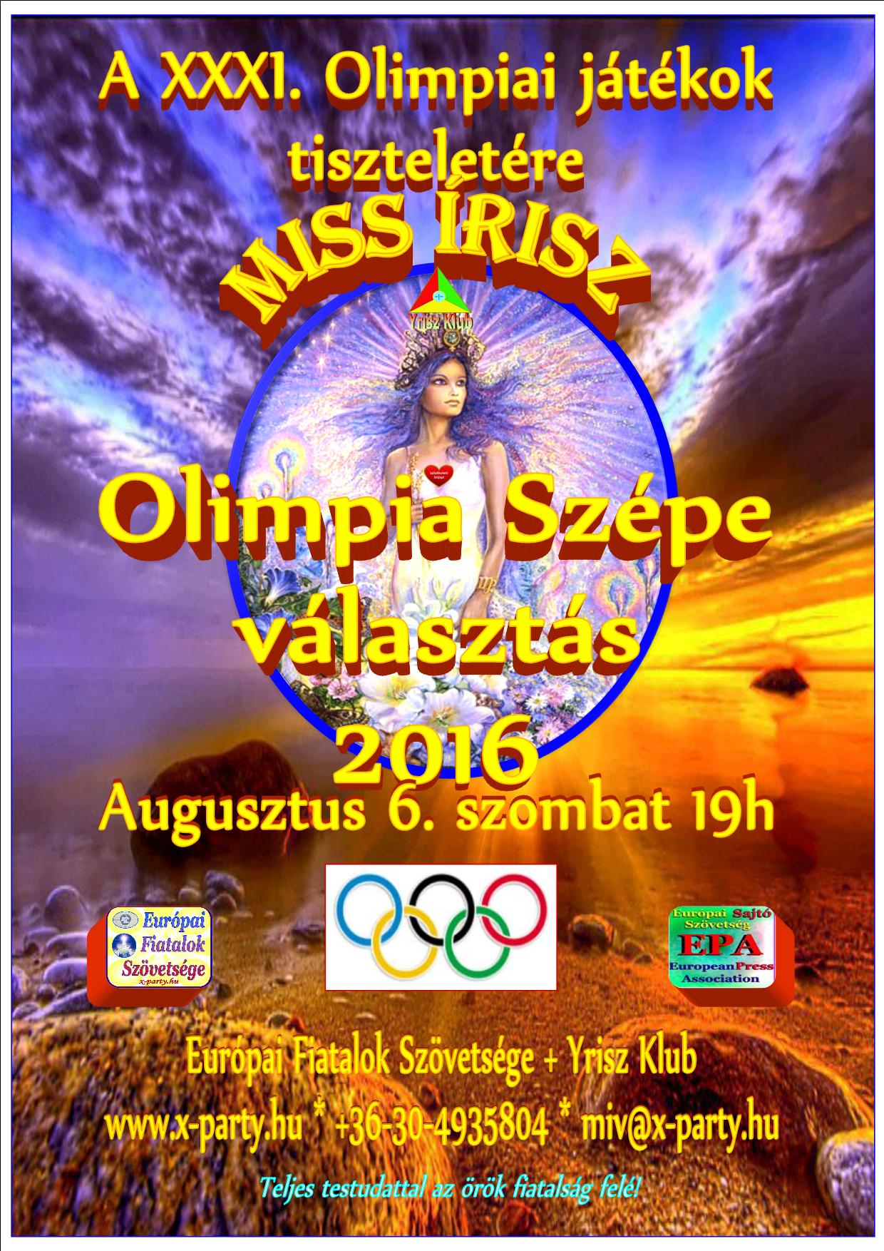 Az Olimpia Szépe - 2016.  The Beauthy of the Olimpics