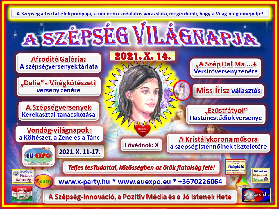 A Sz&eacute;ps&eacute;g Vil&aacute;gnapja - X. 14. - World Day of the Beauty