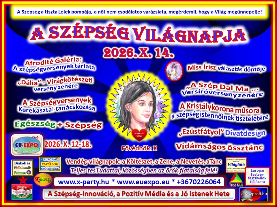 A Szépség Világnapja - X. 14. - World Day of the Beauty