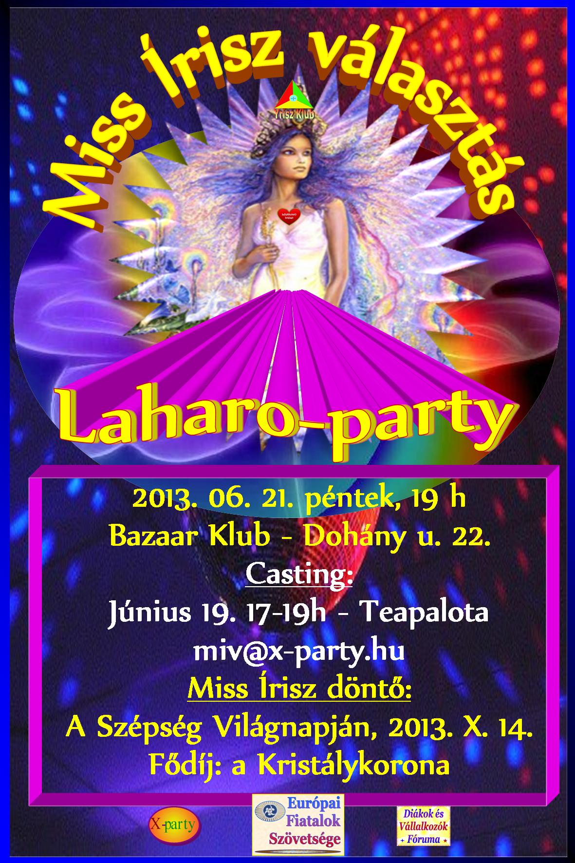 Miss Írisz választás - 2. elődöntő - Emese főpanője címért - 2013-07-05