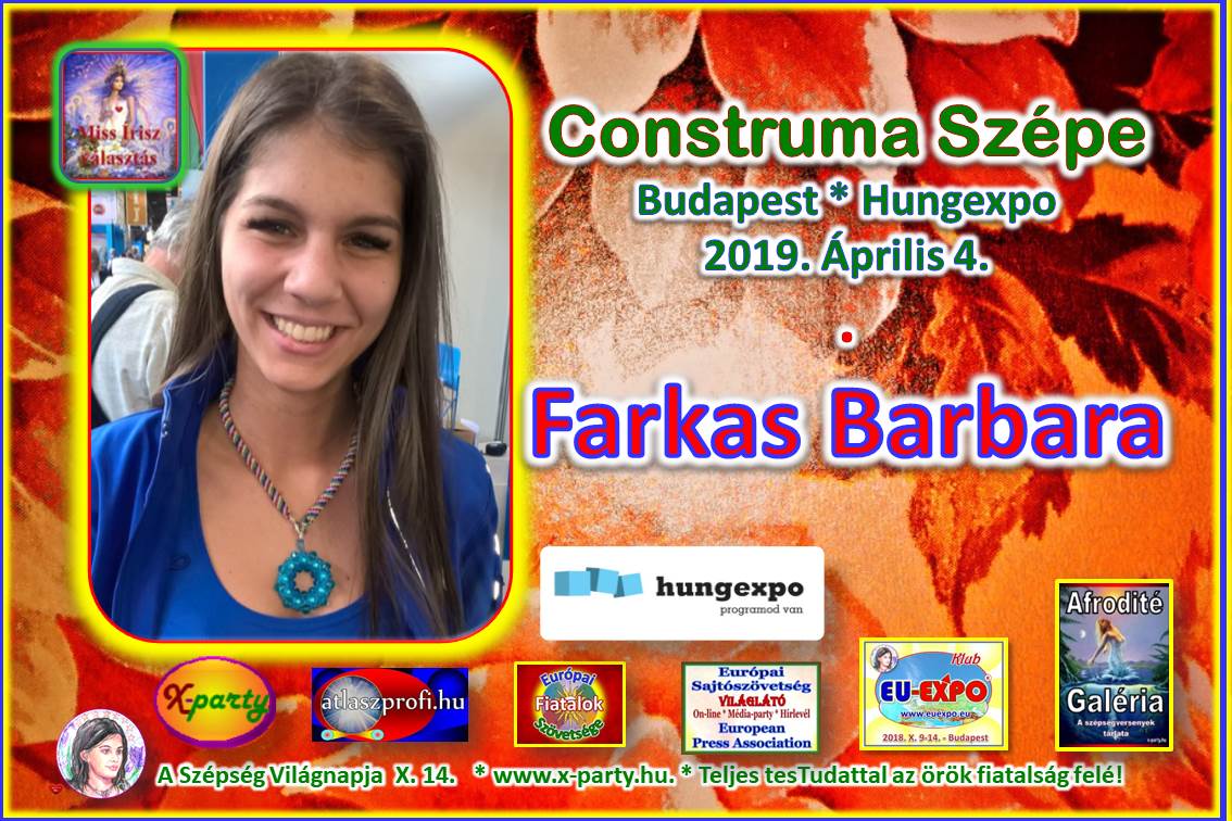 Construma Szépe - 2019 - Farkas Barbara