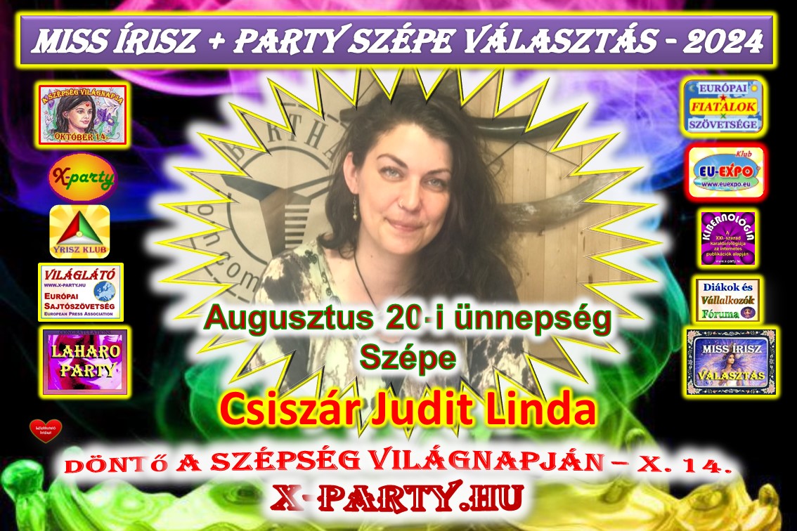 Augusztus 20. szépe Csiszár Hudit