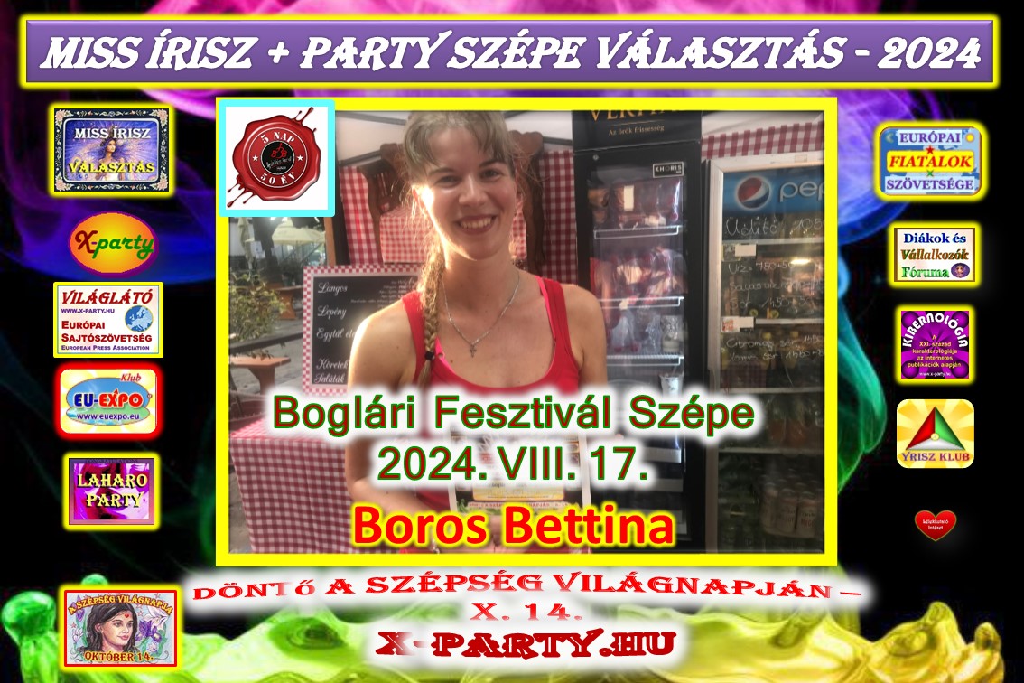 Augusztus 20. szépe Csiszár Hudit